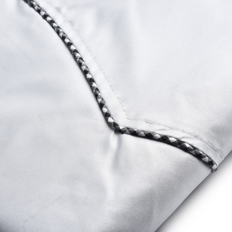 Capac argintiu pentru mașină de spălat rufe Capac pentru mașină de spălat cu încărcare frontală/uscător cu acoperire argintie Pânză Oxford M / L / XL / XXL