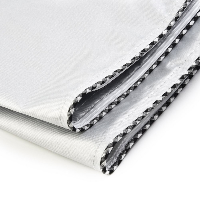 Capac argintiu pentru mașină de spălat rufe Capac pentru mașină de spălat cu încărcare frontală/uscător cu acoperire argintie Pânză Oxford M / L / XL / XXL