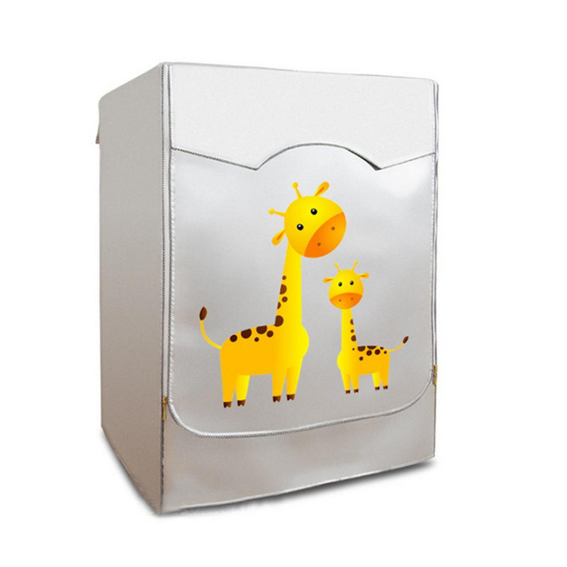 Oxfordský kryt na práčku, horný kryt chladničky, roztomilý úložný priestor, závesná taška, vrecko, organizér 60x50x85cm