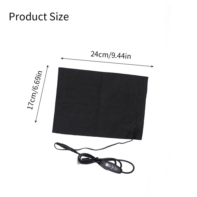 USB elektrická vyhrievacia podložka pre mužov a ženy, teplá vesta, vyhrievaná bunda, motocyklové zimné ohrievacie vybavenie na vonkajšie lyžovanie a cestovanie