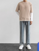 Pánske ležérne džínsy s vreckami