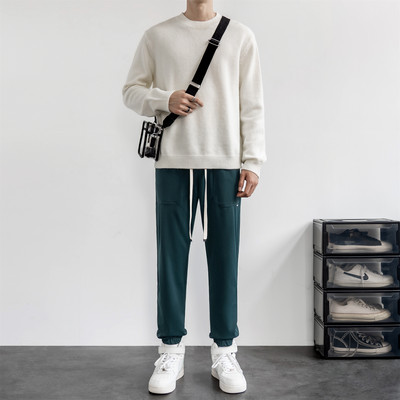 Pantaloni sport casual - cu sireturi