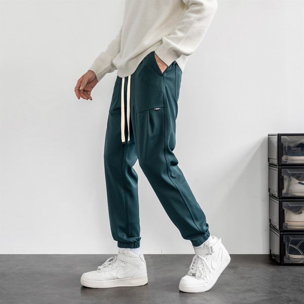 Pantaloni sport casual - cu sireturi