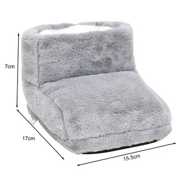 5V USB χειμωνιάτικο ζεστό πόδι Ηλεκτρικό θερμαινόμενο θερμότερο μαξιλάρι μασάζ Comfort fleece σουέτ μαξιλάρι που πλένεται θερμικό μαξιλάρι ποδιών για το σπίτι