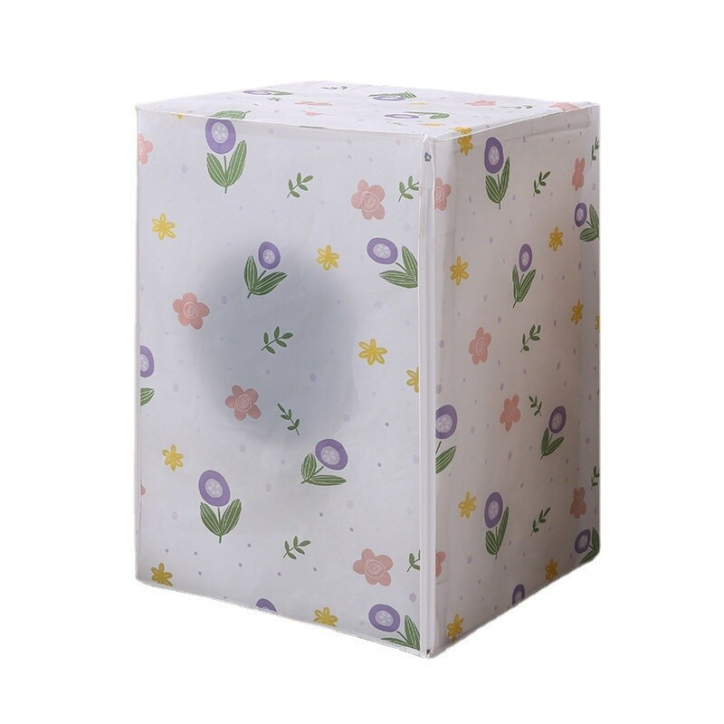 Kryt na práčku Ochranný protiprachový kryt Vodotesné puzdro Ochranný protiprachový plášť PEVA na práčku Predný horný otvorený