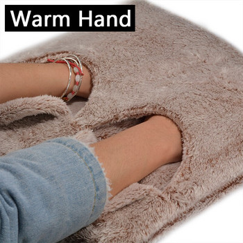 220V Πόδι Ζεστές Παντόφλες Πόδια Θερμαινόμενες Παντόφλες Χειμώνας Ζεσταίνοντας Πόδια Χέρια Πλένονται Κουβέρτα Οικιακής Χρήσης Ηλεκτρικό Θερμότερο Μαξιλάρι