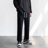 Pantaloni de toamna sport barbati cu sireturi