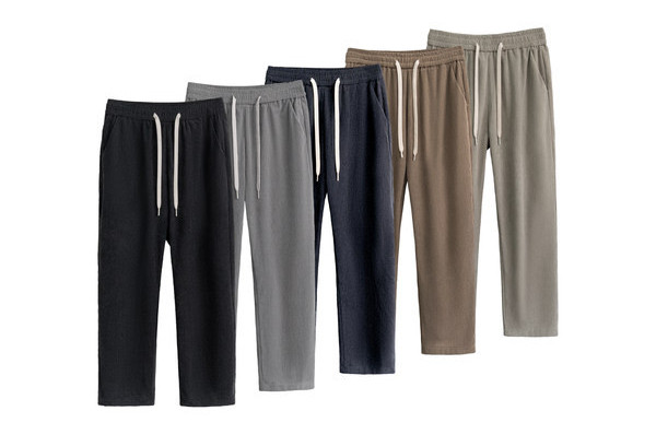 Pantaloni sport barbati - cu sireturi