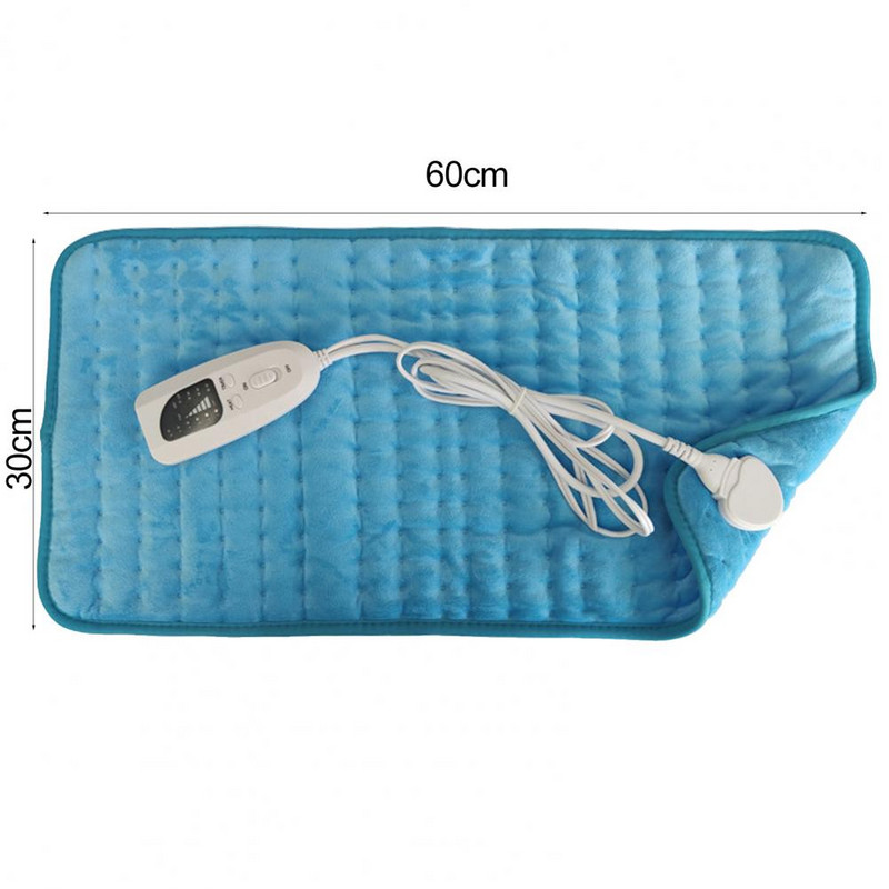 Elektrická vyhrievacia podložka s nastaviteľnou teplotou, udržiavanie tepla, plyšová extra veľká prenosná elektrická vyhrievacia deka do kancelárie