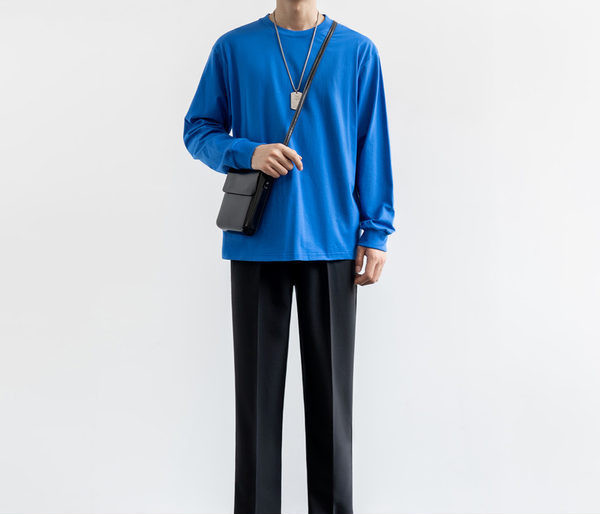 Pánske nohavice ležérneho strihu - s gumičkou