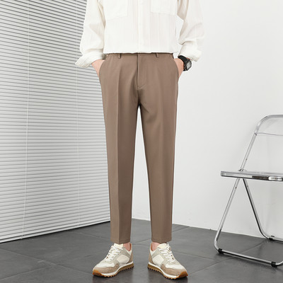 Vīriešu elegantas bikses - ar kabatu