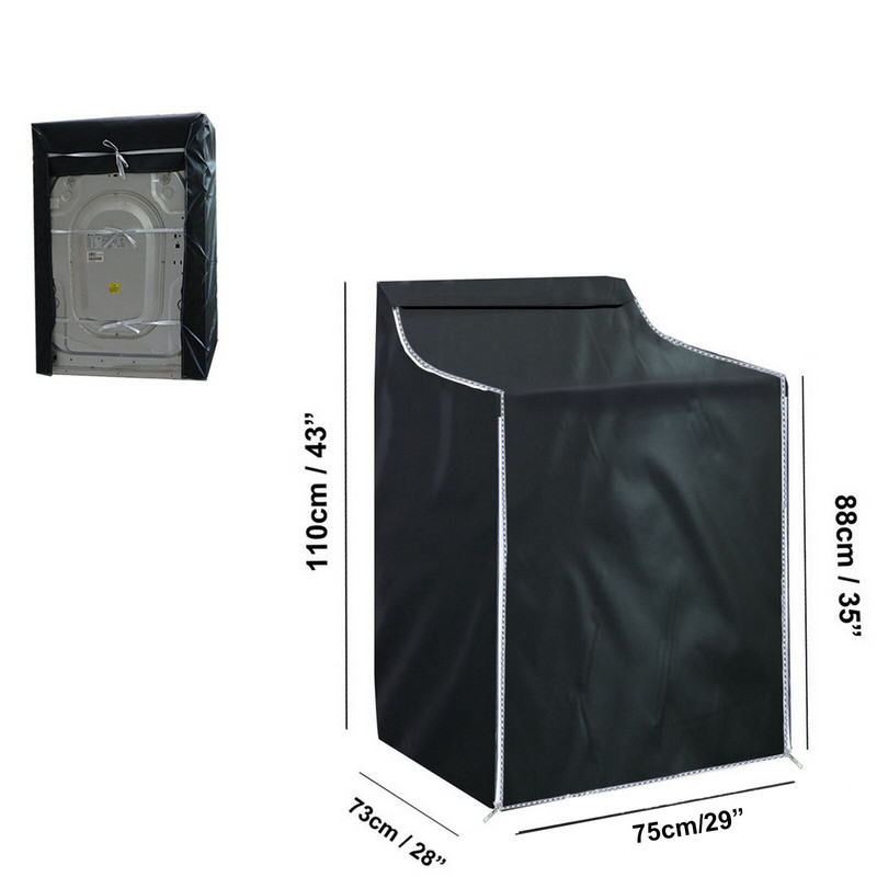 Capac mașină de spălat cu role automată, mașină de spălat uscător, protecție solară, rezistentă la praf, impermeabilă, pentru toalete, bucătărie, baie