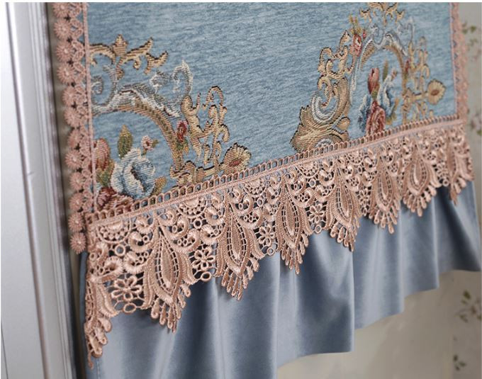 55*135 cm Europa de lux Chenille mozaic capac mașină de spălat cu protecție solară impermeabilă husă de protecție pentru mașină de spălat