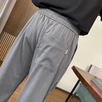 Ежедневен мъжки панталон с джоб прав модел