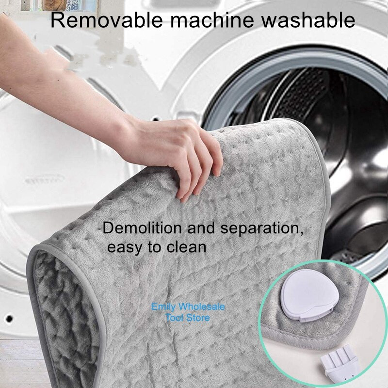 Itin minkštas šildomasis padėklas žiemos užvalkalas šildomas šildomas antklodė Šildymo padas namuose drėgnas kompresas elektrinė antklodė