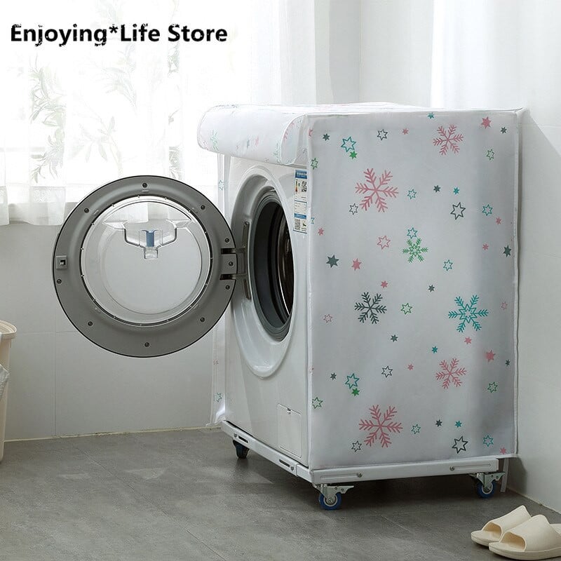 Organizér na úložný priestor do práčky, kryty na prach, veko práčky, vodotesný ochranný kryt na kabáty, príslušenstvo