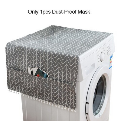 Kućanska navlaka otporna na prašinu Pamučne navlake za perilicu rublja Hladnjak Vodootporna torba za pohranu Džepovi Zaštitna maska Dodaci