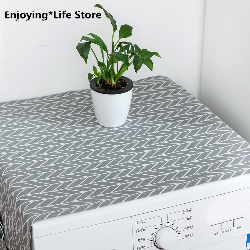 Kućanska navlaka otporna na prašinu Pamučne navlake za perilicu rublja Hladnjak Vodootporna torba za pohranu Džepovi Zaštitna maska Dodaci