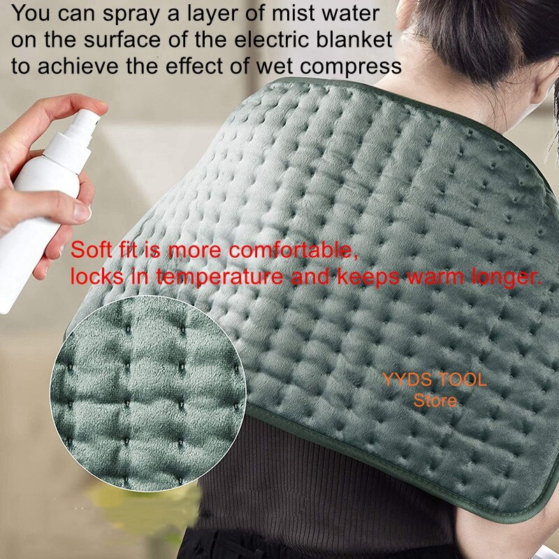 Draperie de iarnă Pătură de încălzire pentru încălzire Pernă de încălzire Pătură electrică compresă umedă de uz casnic Pernă de încălzire super moale