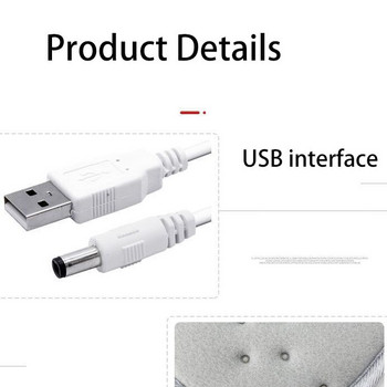 1 τεμ. Φόρτιση USB Χειμερινό ζεστό μαξιλάρι Θερμομόνωση Universal Αυτοκίνητο Μικρή ηλεκτρική κουβέρτα Θέρμανση γραφείου
