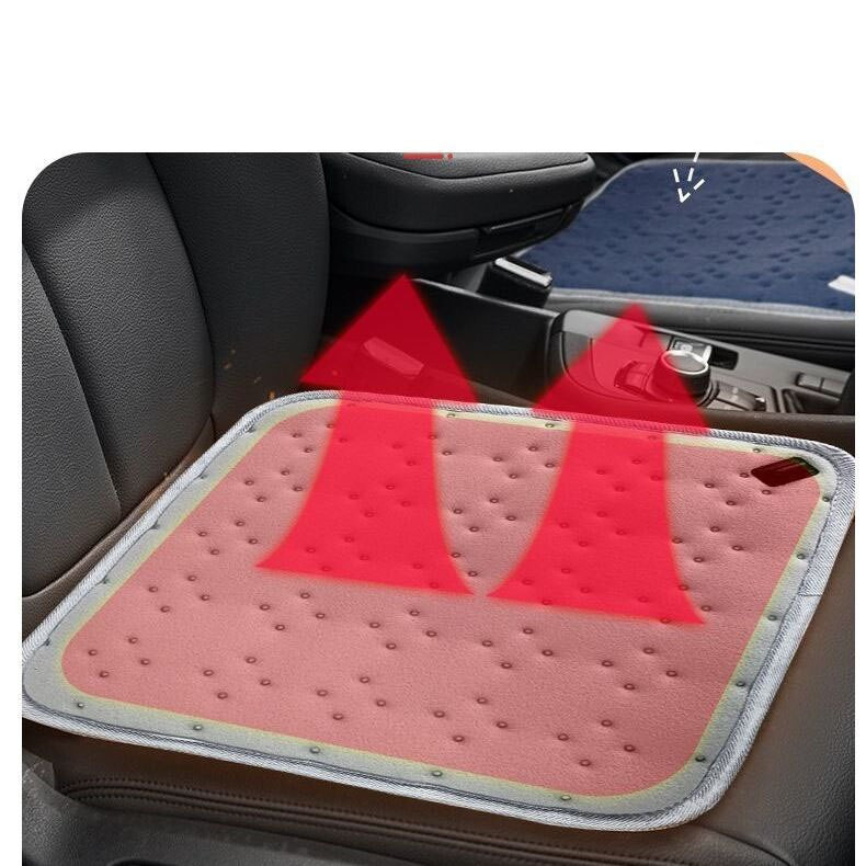 1 ks USB nabíjacia zimná teplá vankúšová tepelná izolácia univerzálna auto malá elektrická deka kancelárska vyhrievacia podložka