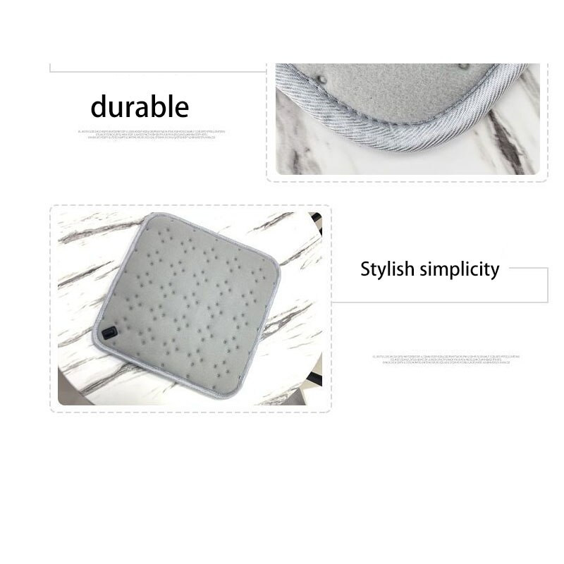 1 ks USB nabíjacia zimná teplá vankúšová tepelná izolácia univerzálna auto malá elektrická deka kancelárska vyhrievacia podložka