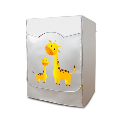 Oxford Capac de praf pentru mașină de spălat frigider Capac superior Mașină de spălat frigider Drăguț de depozitare agățat geantă de buzunar Organizator 60x50x85cm