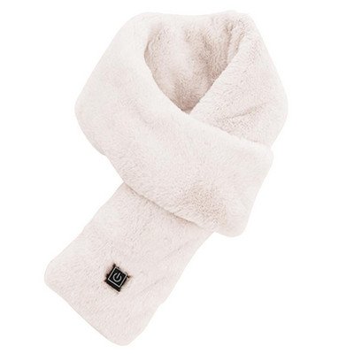 Zimná elektrická vyhrievaná podložka na šatku 5V s 3 úrovňami nastaviteľná teplota, šatka s USB nabíjaním a reguláciou tepla na krk