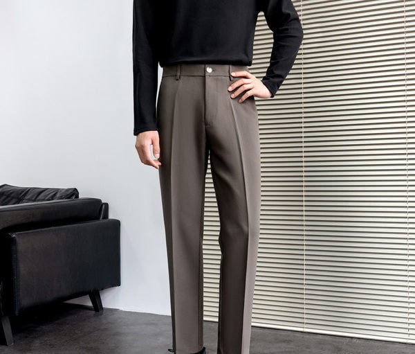 Elegantné pánske nohavice s vreckom