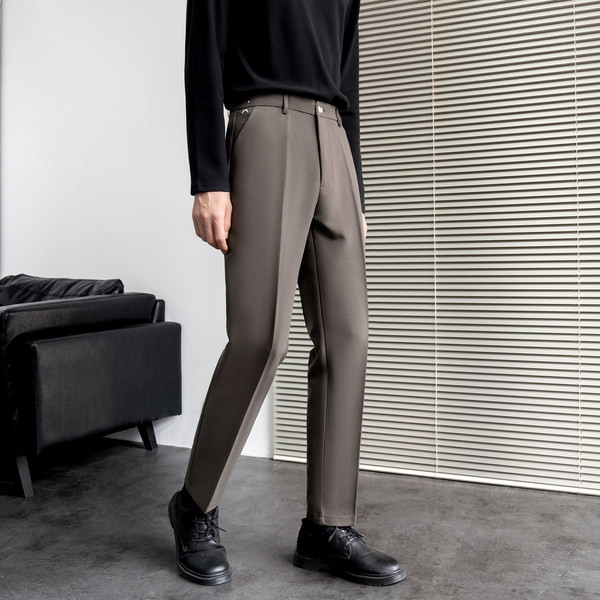 Elegantné pánske nohavice s vreckom