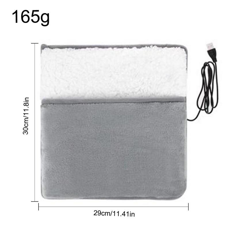 Teplé papuče na nohy Teplé papuče Vyhrievacia rukavica USB elektrická vyhrievacia podložka Zimný ohrievač rúk a nôh Umývateľný ohrievač nôh do domácnosti