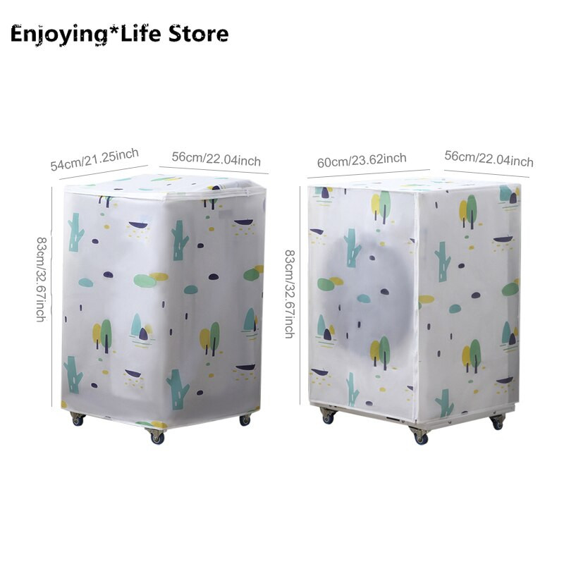 Kryt na práčku, vodotesný kryt proti prachu, organizér na úložný priestor pre domácnosti, veko práčky, ochranný krém proti slnečnému žiareniu, príslušenstvo