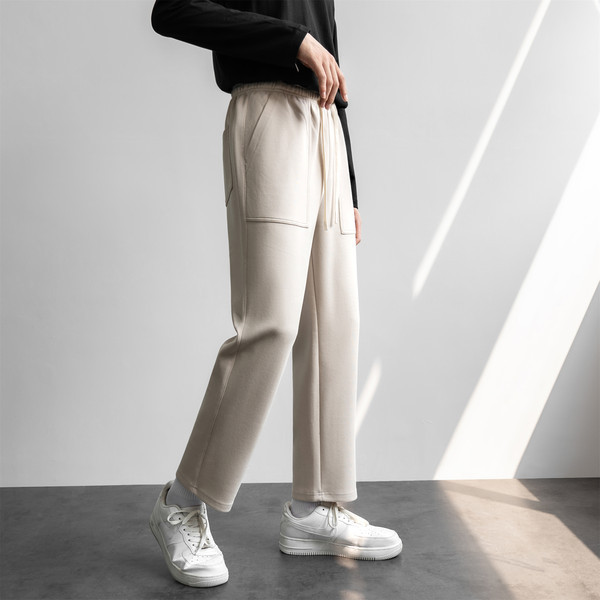 Športovo-ležérne nohavice s vreckom