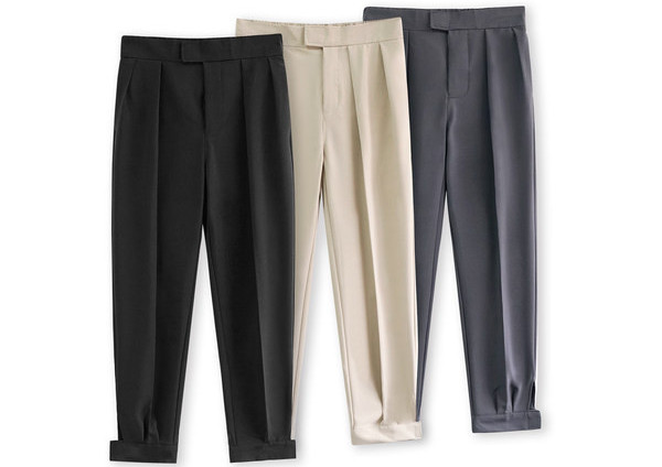 Čist model muških elegantnih hlača