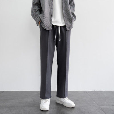 Pantaloni casual barbatesti cu buzunar