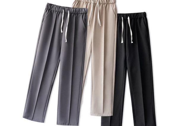 Pantaloni casual barbatesti cu buzunar