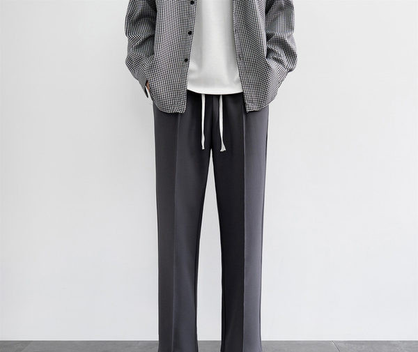 Pantaloni casual barbatesti cu buzunar