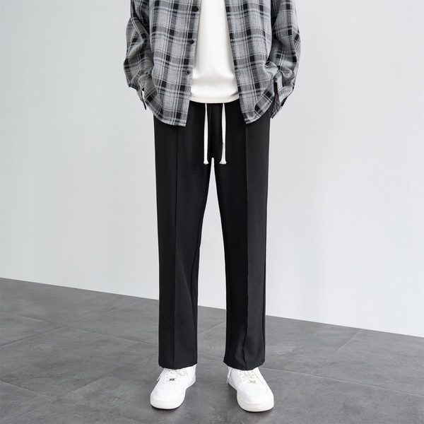 Pantaloni casual barbatesti cu buzunar