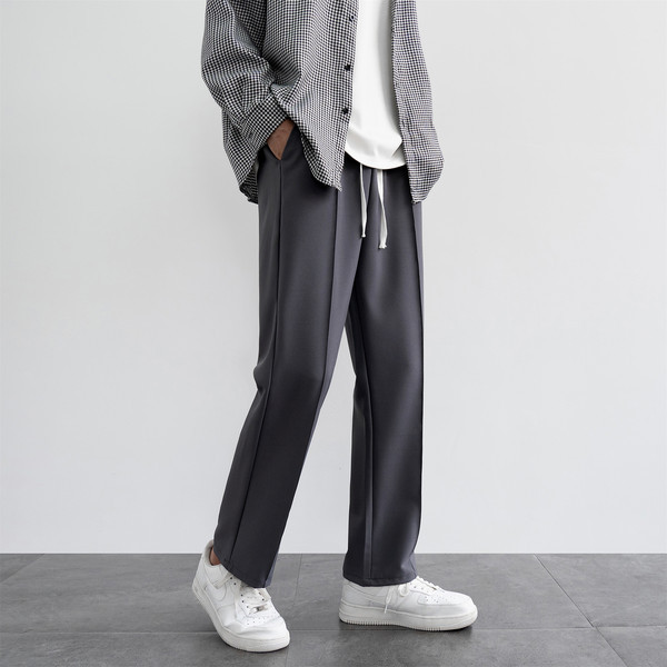 Pantaloni casual barbatesti cu buzunar