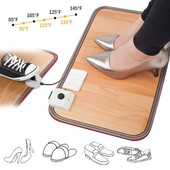 50*30cm Ηλεκτρικό θερμαινόμενο πατάκι δαπέδου ρυθμιζόμενης θερμοκρασίας Πόδι Θερμοκρασία χειμερινού ζεστού προμήθειες για οικιακό γραφείο κάτω από το γραφείο Θέρμανση