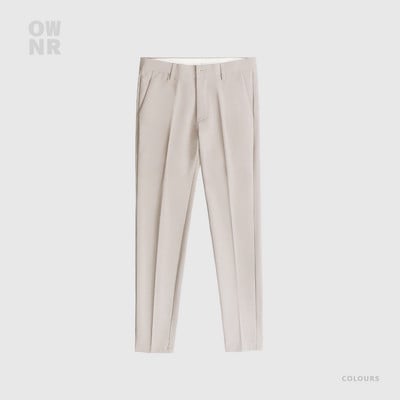 Pantaloni uni la modă cu buzunar pentru bărbați