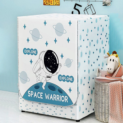 Moderna i jednostavna posrebrena navlaka za bubanj automatske perilice rublja presvučena Oxford tkaninom vodootporna navlaka za zaštitu od prašine za zaštitu od sunca