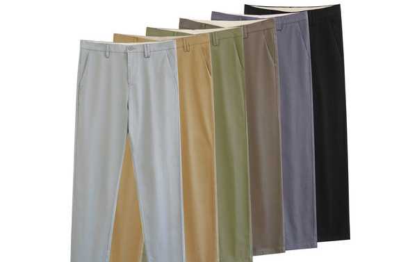 Elegantné pánske nohavice - s vreckom