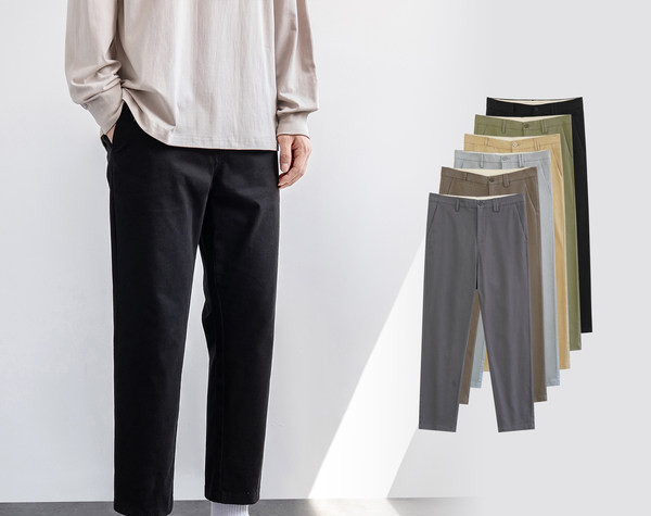 Elegantné pánske nohavice - s vreckom