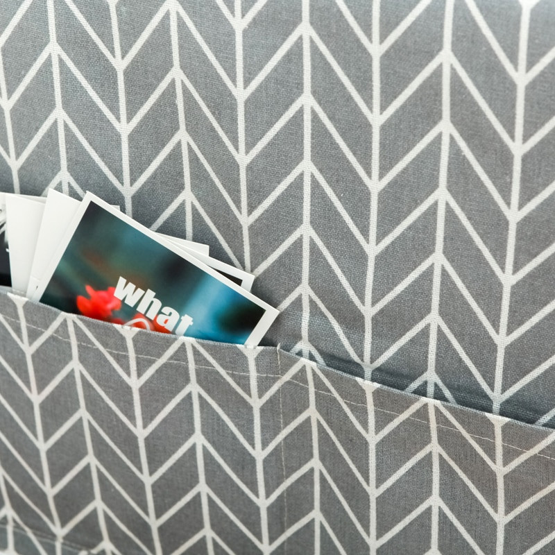 Geometriniai rombiniai dulkių dangteliai skalbimo mašinų dangčiai šaldytuvo dulkės su kišeniniu medvilniniu lininiu mikrobangų dangteliu nuo dulkių Namų valymas