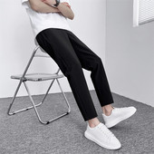 Moderné pánske nohavice s vreckami - tri farby