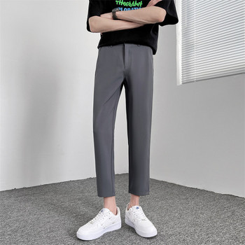 Модерен мъжки панталон с джобове -три цвята