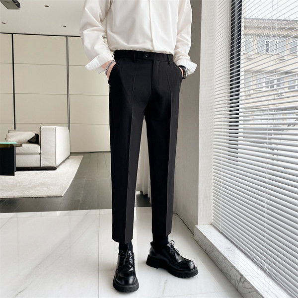 Pantaloni eleganti pentru barbati - cu buzunar