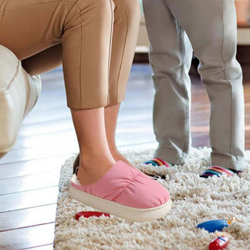 Отопляеми чехли Отоплящи чехли за крака за мъже и жени Бързо загряващи чехли за жени Мъже USB зареждане Електрически нагревателни обувки