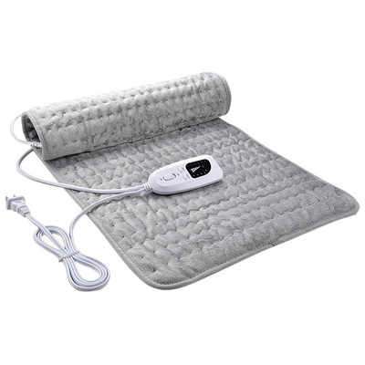 Mäkká elektrická vyhrievacia podložka, veľká vyhrievacia podložka, zmierňuje stres, 6 nastavení teploty, elektrická vyhrievacia deka, teplý elektrický matrac